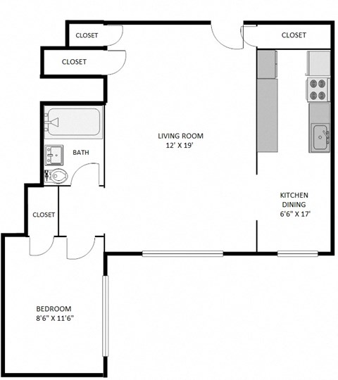 1269 Logan Studio-2 Beds Apartment for Rent - Photo Gallery 30